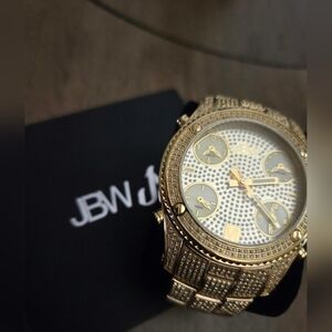 JBW Jet Setter Gold Mens Watch